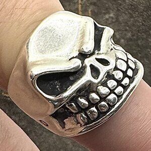 STARLINGEAR Puncher Styler Ring w/Pouch & Authenticity card Sz 5.5